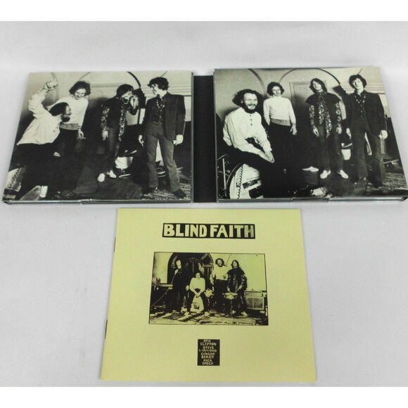 Blind Faith Deluxe Edition 2 CD Eric Clapton Steve Winwood with Booklet - Picture 1 of 4